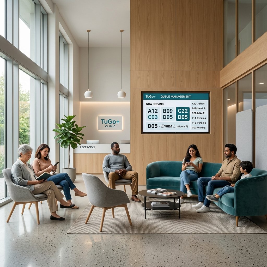 Experiencia TuGo+ en Sala de Espera Real